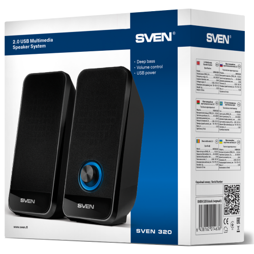 Акустика SVEN 320 черный