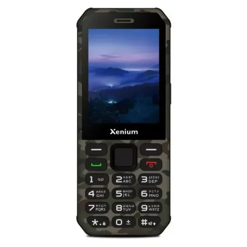 Сотовый телефон Xenium X300 Зеленый камуфляж