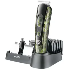 Машинка для стрижки VGR Professional V-102 green (акб)