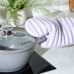 Прихватка-варежка Доляна «Мускат», силикон, 29х17 см (4324212)