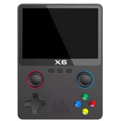 Игровая консоль Game Console X6, портативная, черная