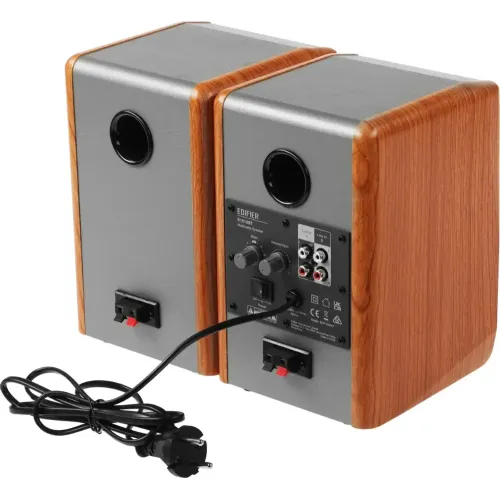 Акустика EDIFIER R1010BT дерево, Bluetooth, коричневый