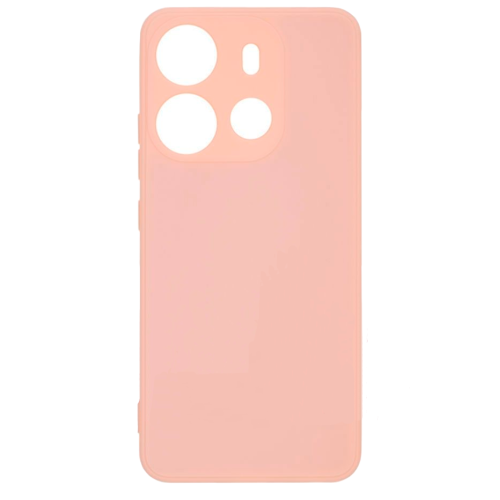 Бампер Tecno Spark Go 2023/Pop 7 Pro ZIBELINO Soft Matte пыльно-розовый с микрофиброй