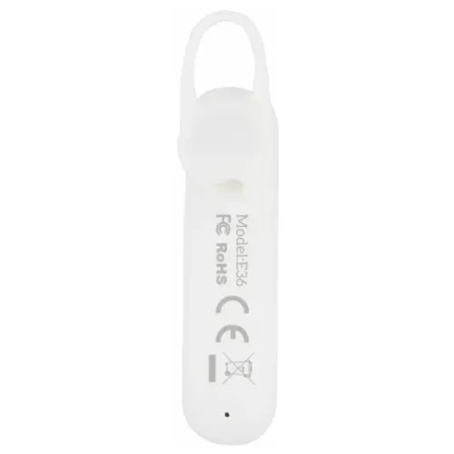Гарнитура Bluetooth HOCO E36 white