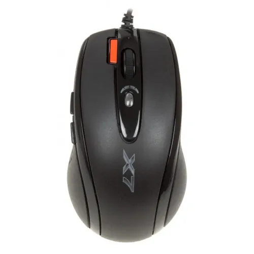 Мышь A4 X-710BK Extra High Speed Oscar Editor Optical Black USB