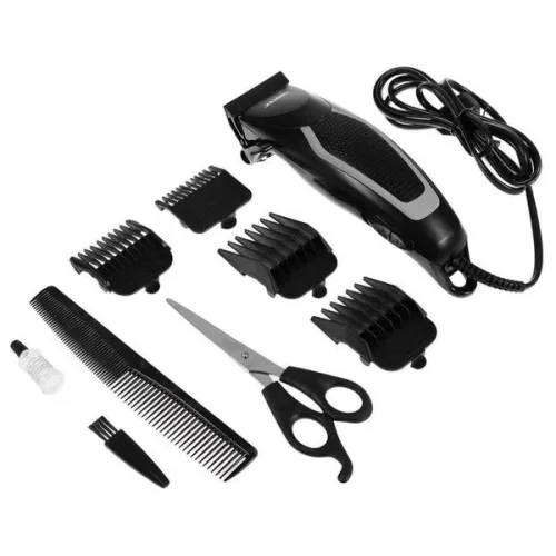 Машинка для стрижки CENTEK CT-2127 черный/серебристый