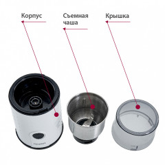 Кофемолка DELTA LUX DE-2201