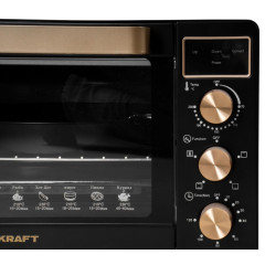 Электропечь KRAFT KF-MO 3506 KGL золотой