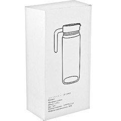 Кувшин стекло LORAINE с крышкой, 1,15л (26868)