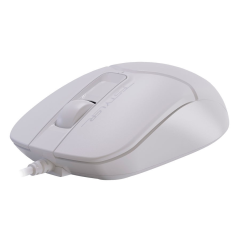 Мышь A4 Fstyler FM12S белый оптическая (1200dpi) USB (3but)