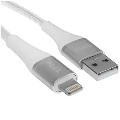 Кабель USB 3.0 - Lightning 1,2 м TFN TFN-C-MP-AL-12M-WH