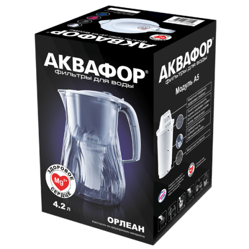 Фильтр для воды АКВАФОР Орлеан черный