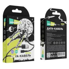 Кабель USB 2.0 A вилка - Type C 0.25 м More choice K14a Black