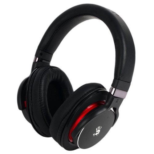 Гарнитура A4 Bloody M550 черный/красный 1.3м