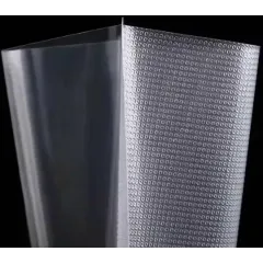 Пакеты для вакууматора рифленые, прозрачные 17х25+20х25+25х30 см, 100 штук.