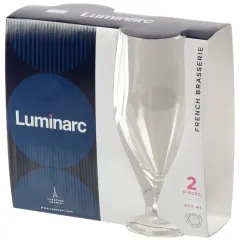 Набор бокалов для пива LUMINARC ФРАНЦУЗСКИЙ РЕСТОРАНЧИК, стекло, 620 мл, 2 шт.(N6027)