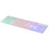 Клавиатура Oklick 550ML белый USB (*5)