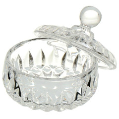 Сахарница стекло СПЕКТР Лотос, Y4-5381, 10.7х10.7 см. (411855)