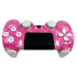 Геймпад Dualshock 4 для PS 4 (розовый цветок)