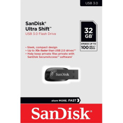 Карта USB 3.2 32 GB SanDisk Ultra Shift  (SDCZ410-032G-G46)