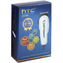 Машинка для стрижки HTC CT-7109 белая (сет)