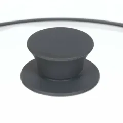 Крышка для посуды DANIKS, HA223B, силикон, черный, 26см (247984)