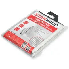 Чехол д/глад. доски Starwind SW-C1548B 132x48см серый