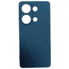 Бампер Xiaomi Redmi Note 13 Pro 4G/Poco M6 Pro 4G ZIBELINO Soft Case темно-синий
