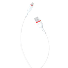 Кабель USB 2.0 A вилка - Lightning 1 м NB-P171 белый