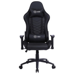 Кресло игровое Cactus CS-CHR-0099BL черный эко.кожа