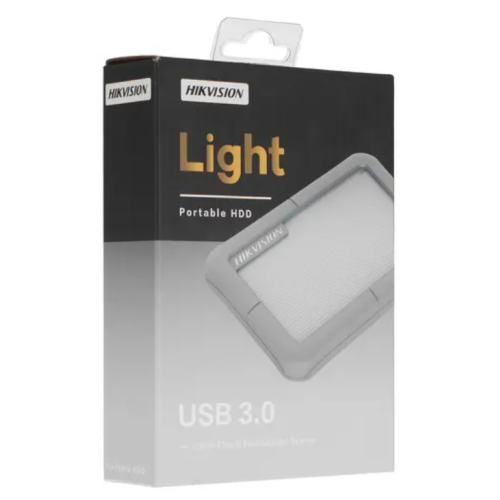 HDD USB 2Tb Hikvision HS-EHDD-T30 2T Gray Rubber T30 2.5