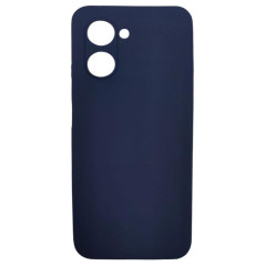 Бампер Realme C33 4G/C33 2023 4G ZIBELINO Soft Matte синий защита камеры