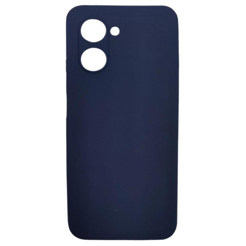 Бампер Realme C33 4G/C33 2023 4G ZIBELINO Soft Matte синий защита камеры