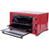Электропечь Luxell MO-36CRD красный