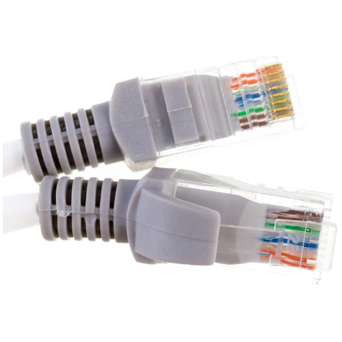 Кабель RJ-45 1 м EXEGATE (138961) серый