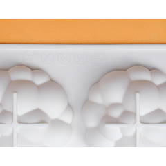 Форма для выпечки силикон Доляна «Безе», для муссовых десертов, 29,5х17 см, 8 ячейки (5089966)