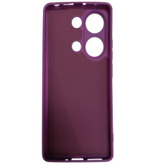 Бампер Xiaomi Redmi Note 13 Pro 4G/Poco M6 Pro 4G ZIBELINO Soft Case фиолетовый