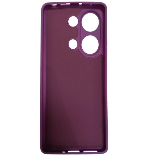 Бампер Xiaomi Redmi Note 13 Pro 4G/Poco M6 Pro 4G ZIBELINO Soft Case фиолетовый