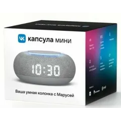 Умная колонка VK Капсула Мини светло-серый (*10)