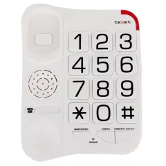 Телефон TEXET TX-201 белый