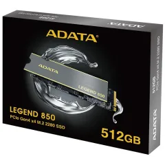 SSD M.2 SATA 512Gb A-Data ALEG-850-512GCS Legend 850 M.2 2280