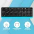 Клавиатура A4Tech  Fstyler FKS10 черный/синий