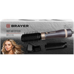 Фен-расческа BRAYER BR3135 серый