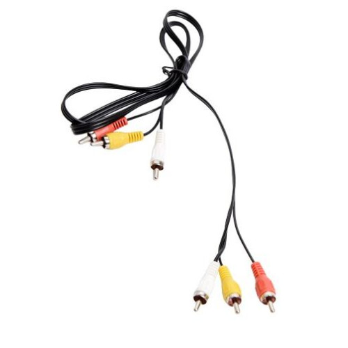 Кабель 3 RCA - 3 RCA 1 м СИГНАЛ 3774