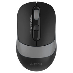 Мышь A4 Fstyler FB10 черный/серый оптическая (2400dpi) беспроводная BT/Radio USB