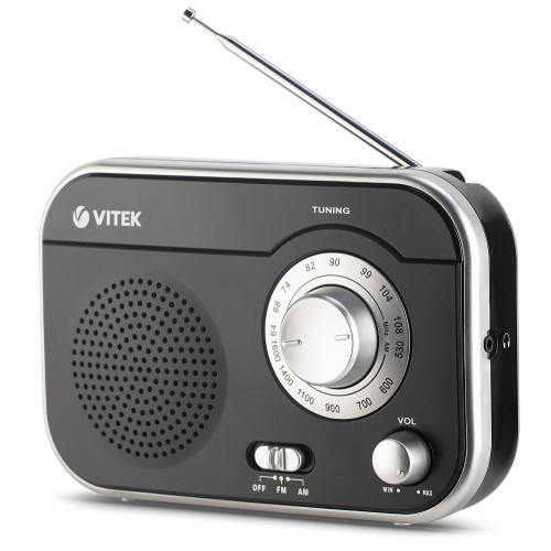 Радиоприемник VITEK VT-3593 черный (*10)