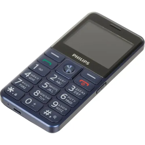 Сотовый телефон Philips E207 DS синий
