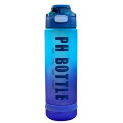 Бутылка для воды спортивная PH BOTTLE, сине-фиолетовая, 1000 мл.