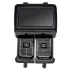 Аэрогриль GRESSEL GAF-1825, 2 чаши, черный