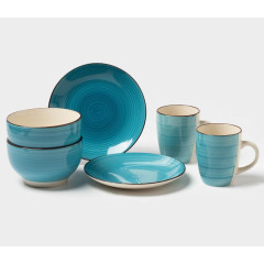 Набор столовый Доляна, Бриз, керамика, 6 пр. (10187274)